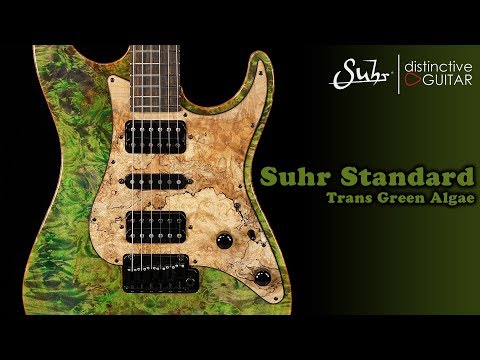 Suhr Standard Custom Green Algae w/ Spalted Maple Pickguard