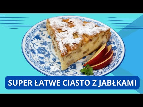 TYLKO 4 jabłka a otrzymasz niesamowite ciasto! Szybki i prosty przepis na pyszne ciasto z jabłkami!