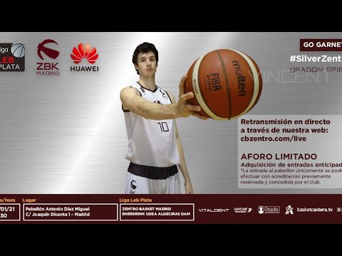 LEB PLATA 20/21 - ZENTRO BASKET MADRID vs ENERDRINK UDEA ALGECIRAS. J15. Grupo Oeste.