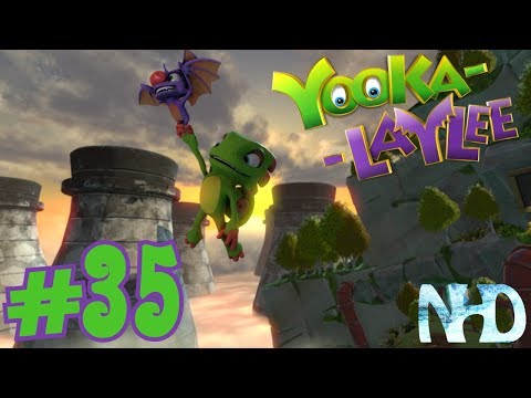 Let's Play Yooka-Laylee (pt35) Hivory Towers - Further the Overworld