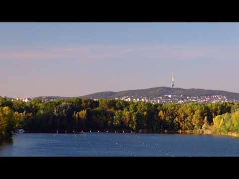 Bratislava  Starý most cez Dunaj, Petržalská hrádza, Lužný most cyklotrasa