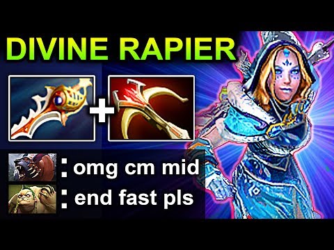DIVINE RAPIER CRYSTAL MAIDEN NEW META DOTA 2 GAMEPLAY #132 (CARRY CM PATCH 7.17)