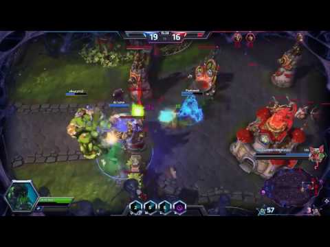 HOTS Casual Quickmatch - Abathur with Cho'Gall on Garden of Terror