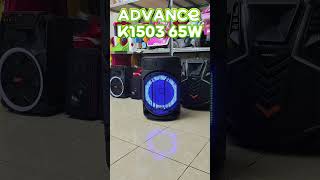 Download lagu Advance K1503 65w tes suara dan review speaker advance Karaoke speaker #advance #speakerkaraoke mp3