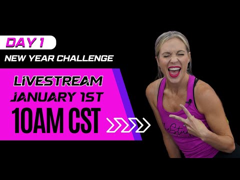 FREE January 1st JAM Dance Fitness Livestream | 31 Day New Year Challenge DAY 1