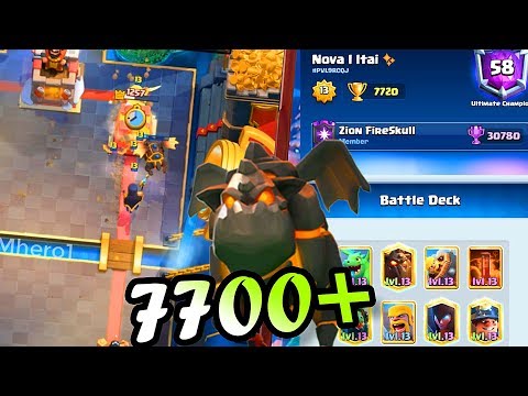 🔥LavaHound Miner 7700+ DECK👈 Hottest Meta DECK Clash Royale 2020