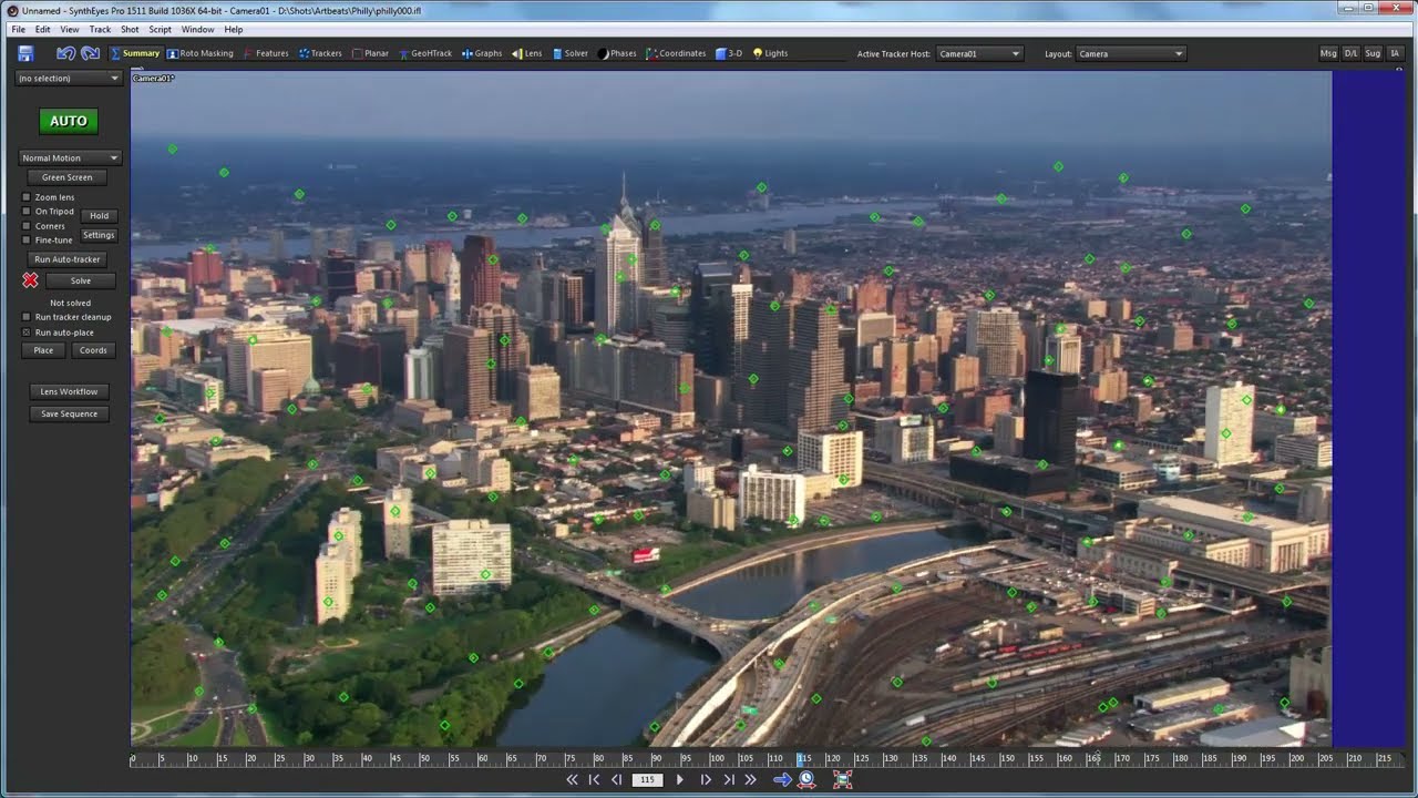 Basic After Effects Export from SynthEyes
