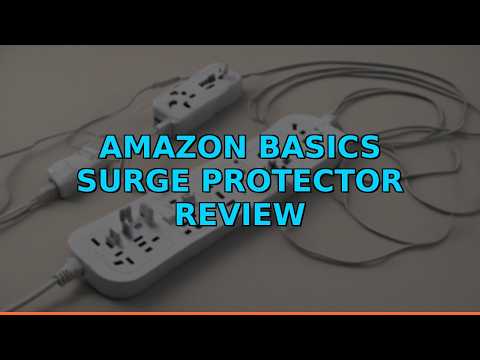 Amazon Basics Surge Protector Review