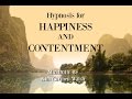 Hypnotherapy for happiness and contentment 