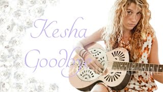 Kesha - Goodbye (lyrics on screen)