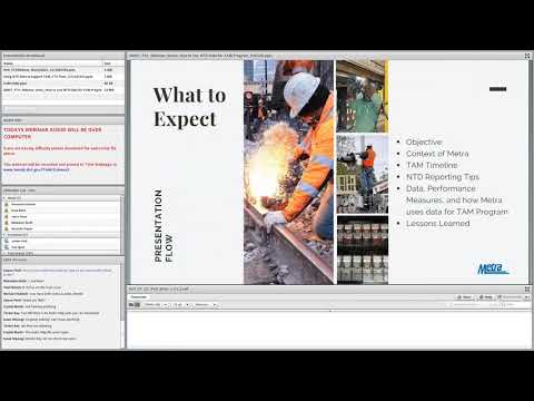 Using NTD Data to Support TAM