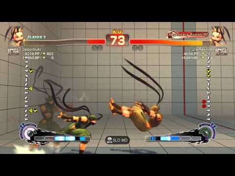 USFIV~ Ibuki (oppoibuki) vs.  Ibuki (uramakiroll) HD