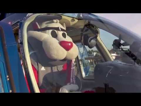 Chopper 2 Meets Mascot 'Blaze'