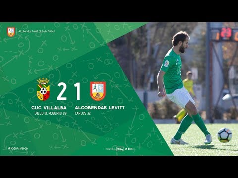 JORNADA 12. C.U.C. Villalba -2 Alcobendas Levitt C.F. -1. (3-12-2017)