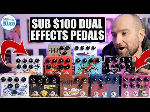 Sub $100 Caline Dual Effects Pedal Range! How Good Are They?