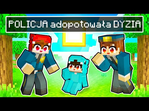 DYZIO ZOSTAŁ ADOPTOWANY PRZEZ RODZINE POLICYJNĄ