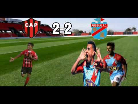 PATRONATO VS ARSENAL (FECHA 18) /GOLES/