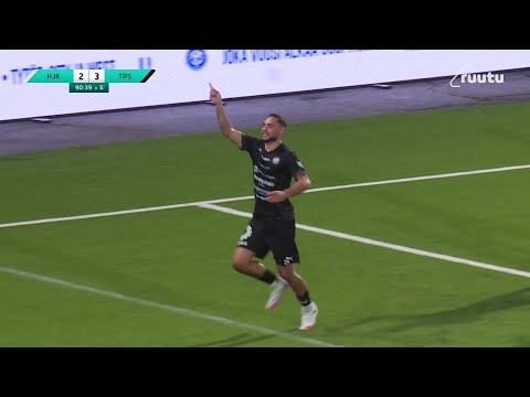 Kooste: HJK Klubi 04 – TPS 2–3 | Ykkösliiga | 14.9.2025