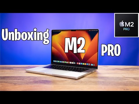 Taking a Look at the Amazing Macbook Pro M2 Pro (2023) - UNBOXING & Initial Setup!