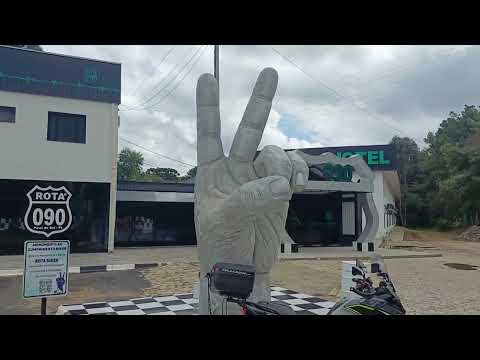 Monumento #rotabiker 09 em Pirai do Sul PR...... 