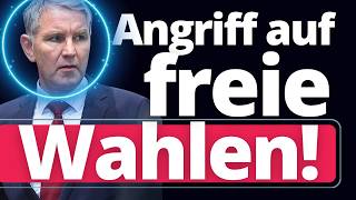 Passives Wahlrecht entziehen: So wollen sie Höcke ausschalten!