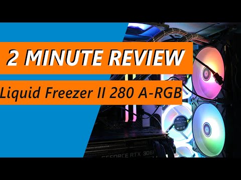 ARGB AIO cooler tested - ARCTIC Liquid Freezer II 280 A-RGB Review