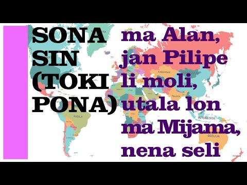 SONA SIN #4 | News in Toki Pona