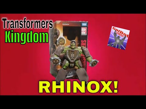 Transformers Kingdom Rhinox - GotBot True Review NUMBER 914