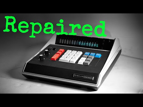 Vintage Calculator Repair - 1972 Hitachi KK561 - Part 2 - Fixed