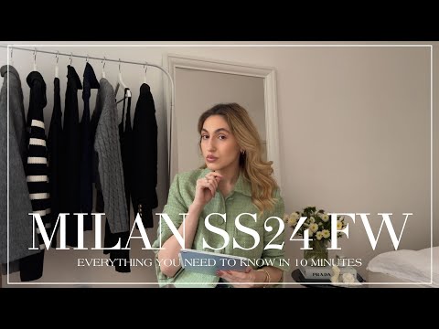 MILAN FASHION WEEK IN 10 MINUTES | THE GOOD, THE BAD AND EVERYTHING ELSE | anastasiiacher_