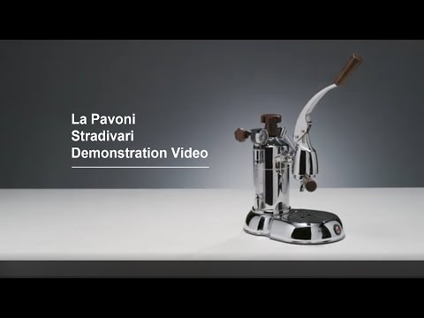 La Pavoni Stradivari Instructions Video - How to make espresso and cappuccino on the lever machine.