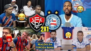 REAÇÕES do BAHIA REVOLTADOS COM A DERROTA PRO VITÓRIA - VITÓRIA 2X1 BAHIA | REACT