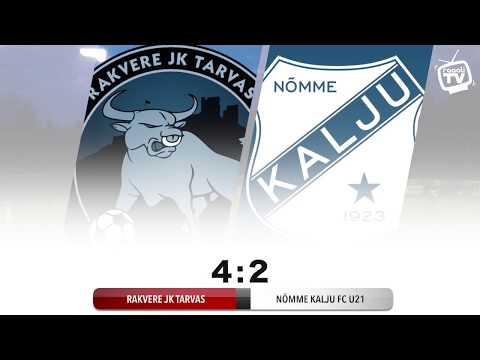 Rakvere JK Tarvas - Nõmme Kalju FC U21 4:2 || EL 2018 7v
