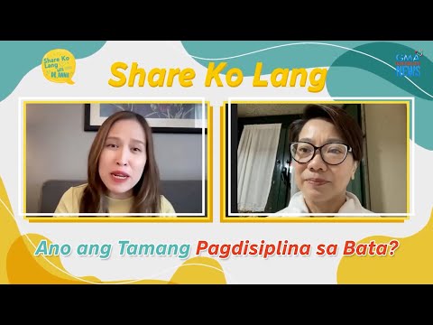 Ano ang collaborative parenting style ng pagdidisiplina ng mga bata? Share Ko Lang