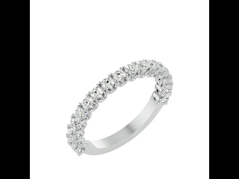 Inel Semi-Eternity Dazzling Briliant Aur 18k Genuine Diamonds - Simona