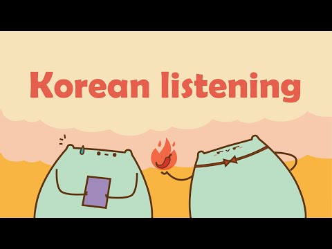 Korean listening: test your korean level with two dialogues