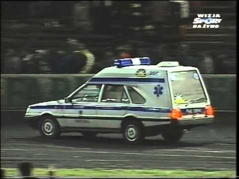 1999 Turniej Gwiazdkowy - Piła Finał B Upadek Śwista i Pawliczka