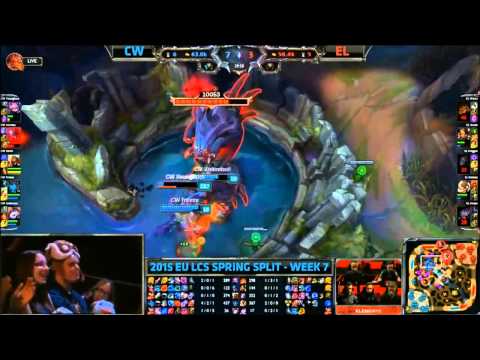 Copenhagen Wolves vs Elements - HIGHLIGHTS - EU LCS Spring 2015 - W7D1 - Season 2015 - LoL