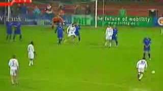 Porcello Traumtor Freistoßtor KSC gegen Hansa Rostock 2006/2007