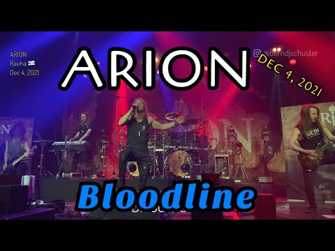 ARION - Bloodline @Saimaa Arena, Rauha, Finland - December 4, 2021 - 4K HDR