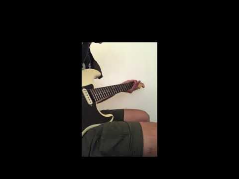 Ozzy Osbourne - Bark at the Moon (lead guitar cover)