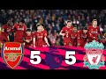 Liverpool 5-5 Arsenal (5-4 on pens) ⚫ Carabao Cup - Round of 16 ⚫ Goals x Highlights