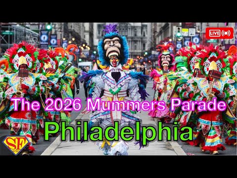 LIVE: The 2026 Mummers Parade Philadelphia January 1, 2026