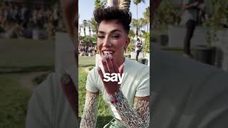 PAYING CELEBRITIES TO GUESS MY AGE AT COACHELLA #shorts