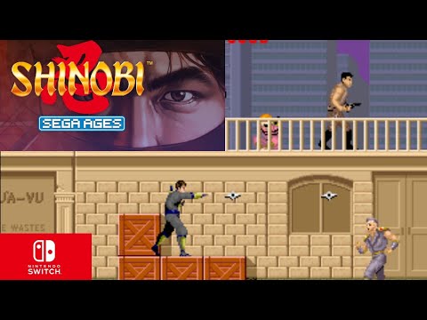Shinobi Sega Ages Nintendo switch gameplay