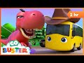 Buster Plays With The Dinosaur 2 Hour Fun Go Buster Bus Cartoons Kids Stories