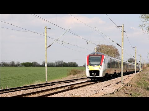 Greater Anglia Intercity Crossover At Sniveller's Lane, Kelvedon [19/04/2021]