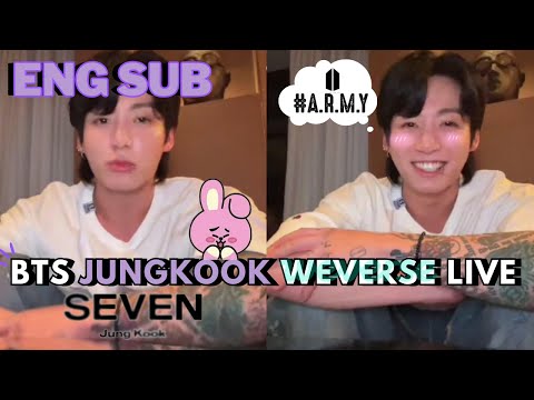 🔴 [ENG SUB CC] BTS JUNGKOOK WEVERSE LIVE (2023.07.22) | Hello Harumi