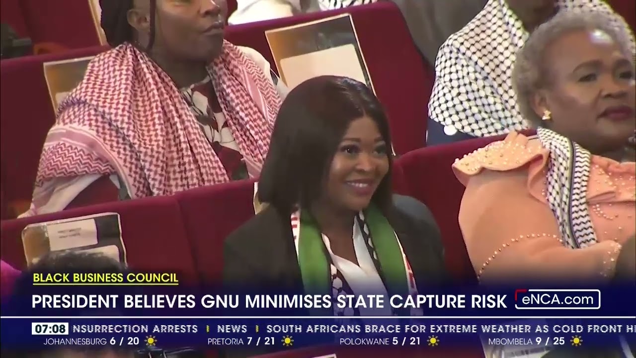 President believes GNU minimises state capture risk