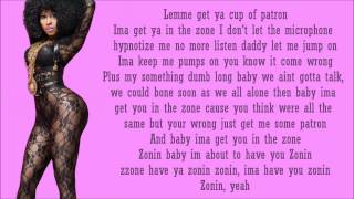 Nicki Minaj - Zonin Lyrics